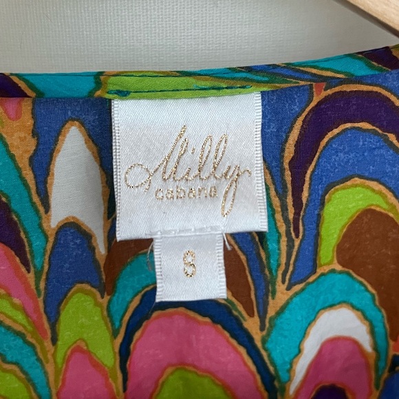 Milly Cabana Cotton Silk Blend dress / Cover-Up - Picture 5 of 7